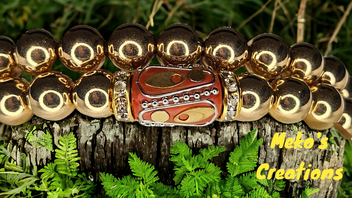 2piece bracelet Golden 1