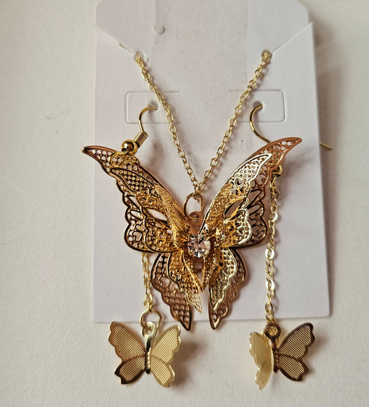 Golden butterfly