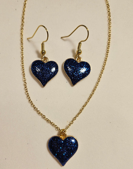 Blue heart Set